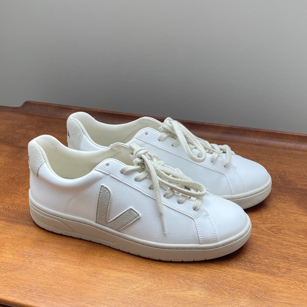 Veja Campo Women's White Leather Sneakers